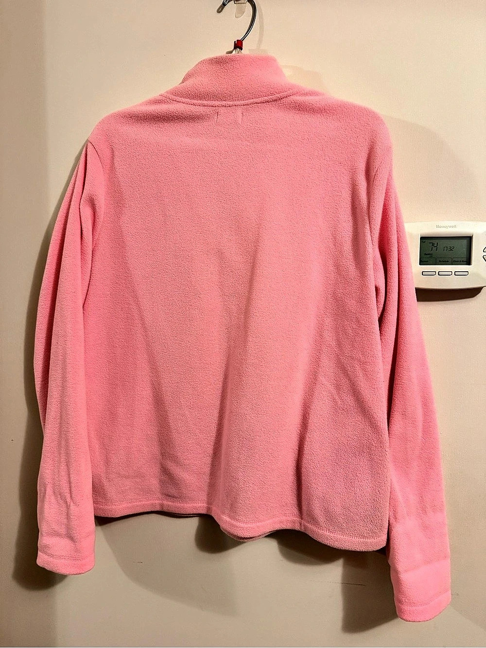 Danskin Pink Fleece Jacket Size XL (16-18) Like New